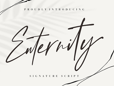 Enternity Signature Script
