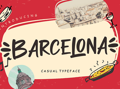 Barcelona Casual Typeface children children font font fonts free free fonts free fun font free fun fonts handwritten