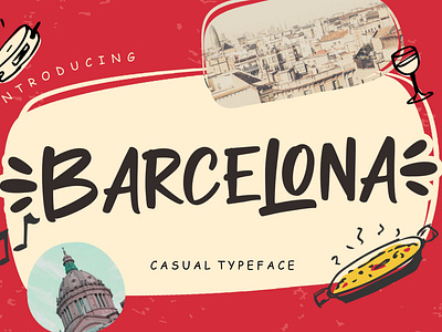 Barcelona Casual Typeface