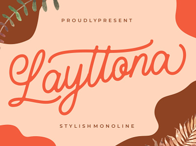 Layttona Stylish Monoline font fonts free free fonts free script font free script fonts handwritten script script font