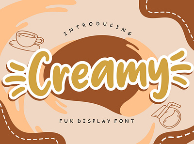 Creamy Fun Children children children font font fonts free free fonts free fun font free fun fonts handwritten