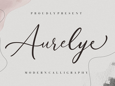 Aurelye Modern Calligraphy