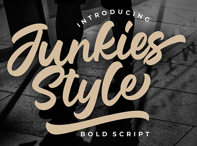 Junkies Style Bold Script font fonts free free fonts free script font free script fonts handwritten script script font