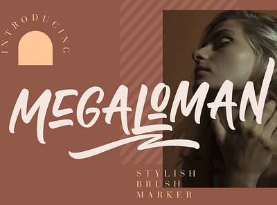 Megaloman Brush Marker brush brush font font fonts free free brush font free brush fonts free fonts handwritten