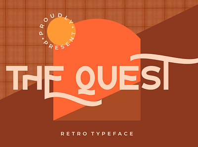 The Quest Retro Typeface font fonts free free fonts free retro fonts free vintage font handwritten retro font vintage