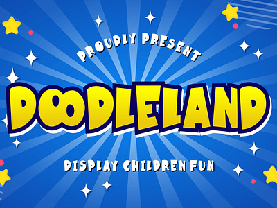 Doodleland Display Fun Children