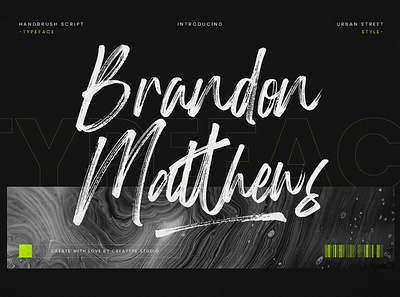 Brandon Matthews Handbrush Script brush brush font font fonts free free brush font free brush fonts free fonts handwritten