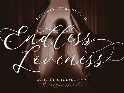 Endless Loveness Beauty Calligraphy