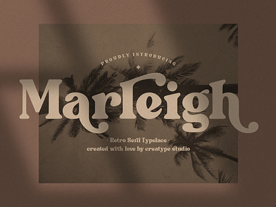 Marleigh Retro Serif