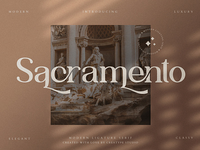 Sacramento Modern Ligature Serif