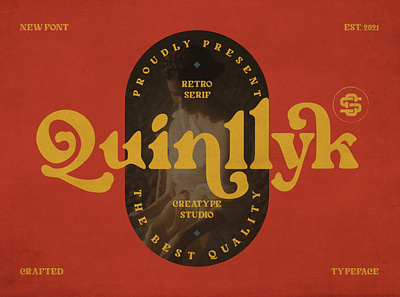 Quinlliyk Retro Serif sans serif