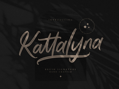 Kattalyna Brush Signature