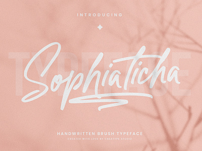 Sophiaticha Handwritten Brush