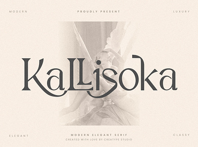 Kallisoka Modern Elegant Serif sans serif