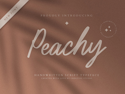 Peachy Handwritten Script