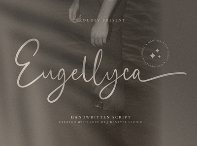 Eugellyca Handwritten Script signature