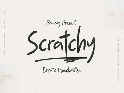 Scratchy Erratic Handwritten