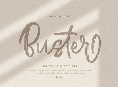 Buster Brush Signature tshirt