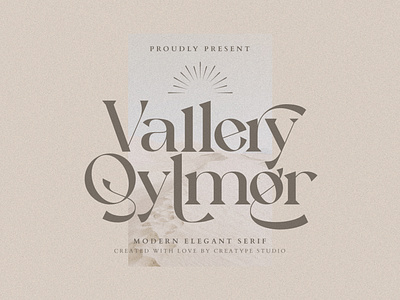 Vallery Qylmor Modern Elegant Serif
