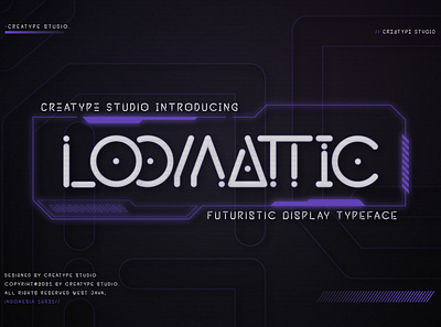 Loomattic Futuristic Display science