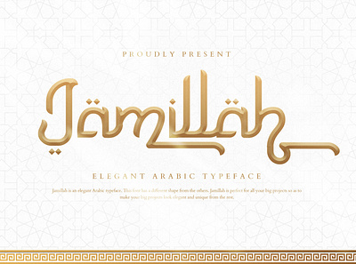 Jamillah Elegant Arabic celebration