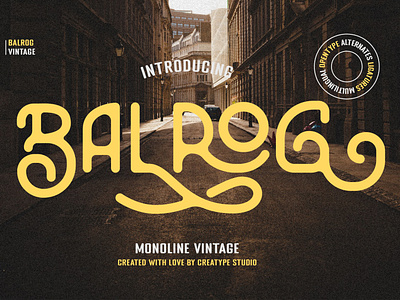 Balrog Vintage Monoline