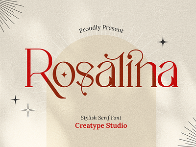 Rosalina Stylish Serif