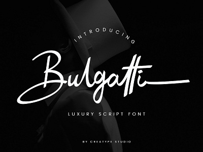 Bulgatti Luxury Script branding business casual elegant fashion handwriting handwritten logo luxury natural script stylish