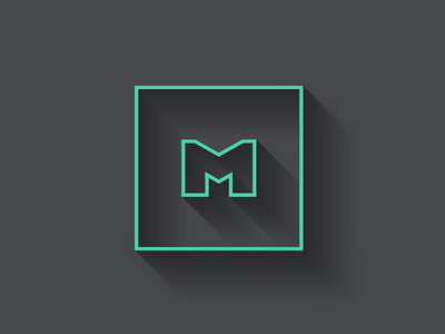 My flat logo. Miguel F.