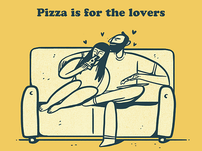 pizza is for the lovers