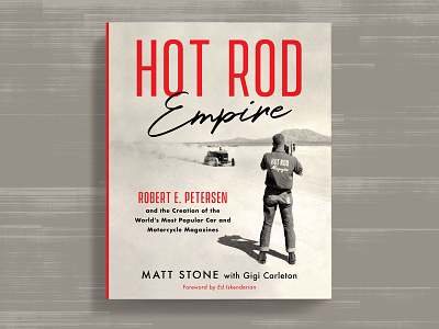 Hot Rod Empire book book cover book design cars cover cover design design hot rod publishing quarto title typography