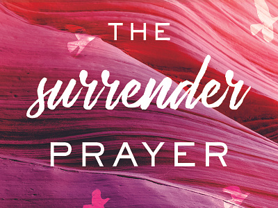 Surrender Prayer book book cover cover design publishing