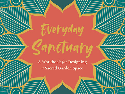 Everyday Sanctuary book book cover cover cover design timber press title