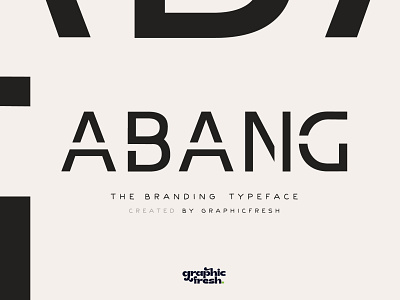 Abang - The Branding Typeface Font