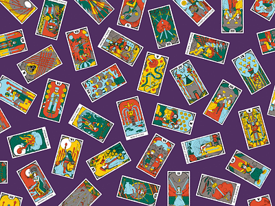 Minor Arcana Tarot Card Illustrations