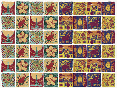 Bali and Thai Tile Arts