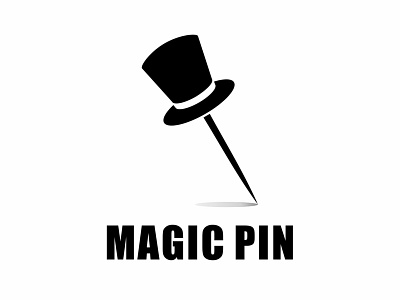 MAGIC PIN icon illustration logo