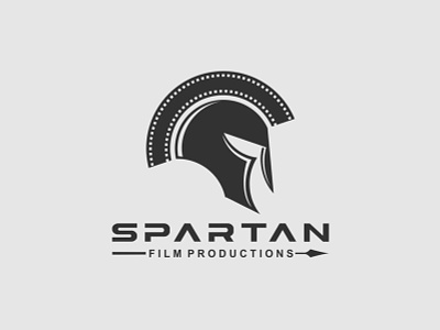 Spartan Film Productions branding icon illustration logo