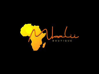 Mbalii logo concept branding design icon illustration logo