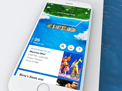 The Royal Caribbean Series 3d app booking cruise cruise ship design ecommerce ecosystem experience innovation motion motion design product design travel ux