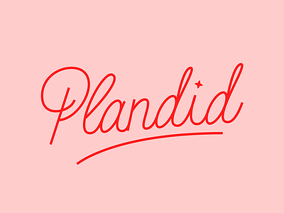 Plandid custom dictionary hand lettering plandid type urban words