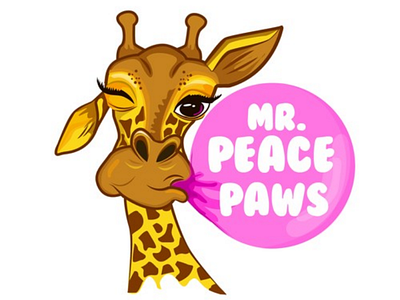 Logo for Mr. Peace Paws