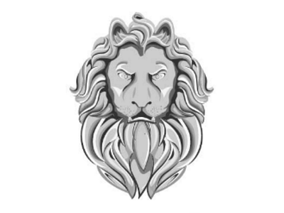Stone Lion head