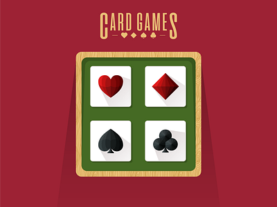 Cards Game coreldraw design icon illustration logo minimalism vector