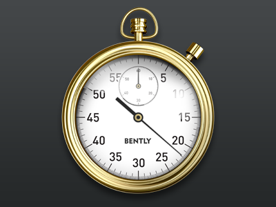 Time Clock Icon by Brady J. Frey on Dribbble