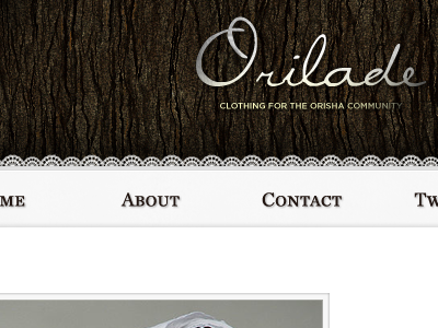 Orilade clothing e commerce store