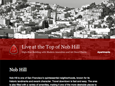 Live at the Top of Nob Hill
