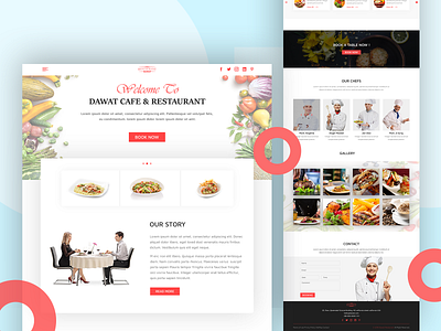 Restaurant Landing Page