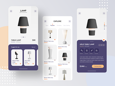 Lamp Store App