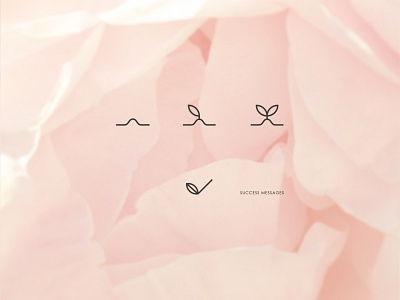 SUCCSSES MESSAGE 13 branding design flower icon design iconset illustration logo messages minimal ui vector web